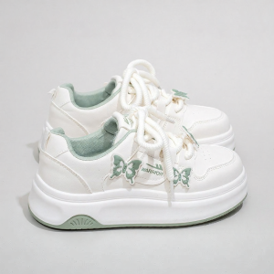 Warrior | Mint Green Summer Breathable Platform Sneakers