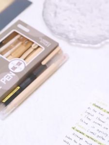 7Pcs/Box 0.5Mm Gel Pen High-Quality St Tip Signature Pen Student Quick-Drying Black Ink Pen