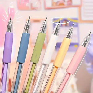 1/ 6 Pcs Retractable Press Pen-Style Utility Knife - Creative Art & Paper Cutting Tool for Wrapping Cutting & Hand