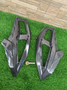 COVER DEK KIRI KANAN BEAT NEW BEAT STREET 2017-2019 CARBON ORIGINAL HONDA