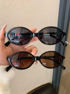 Korean Style Fashionable Retro Cat Eye Sunglasses Womens Sunscreen Shades Elegant Personality Simple Comfortable Sporty Vintage