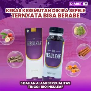 Bio Insuleaf Paket 2: Obat Diabetes Cair & Mengobati Kencing Manis