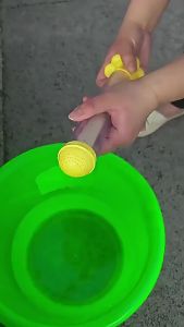 High Pressure Water Gun Seaside Outdoor Pretend Play Water Blaster Kid Rotate Spraying Toy Mainan Pistol air