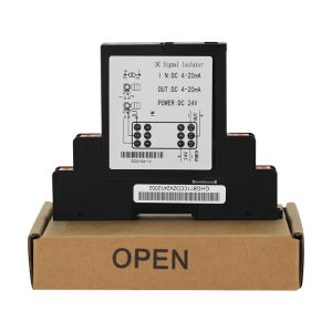 DC Signal Isolator 0-75mV 4-20mA DC Signal Isolator 0-10V 0-5V Galvanic Signal Converter DC24V 1 In 1 Out 1 In 2 Out DC Signal Transmitter
