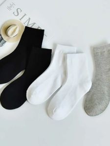 Mens Spring Summer Short Socks Anti-Odor Low Cut Solid Colors Black White Gray Invisible Boat Socks Sweat Absorbent Breathable