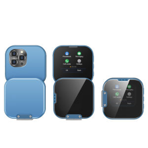 SERVO i19 Rotate Touch Screen Phone 2G 2 SIM 1.69"Display Magic Voice Flashlight FM Radio 90 ° Rotating Screen Mini Phone Mirror