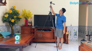 Tripod Cao Cấp Tải Trọng 3Kg Cao Tối Đa 1.8 Mét Cho Máy Ảnh & Điện Thoại