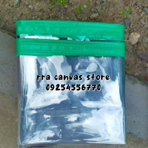 (4ft*10ft)(4ft*11ft) TRANSPARENT PLASTIC TRAPAL w/ lining gauge 16 thick direct supplier