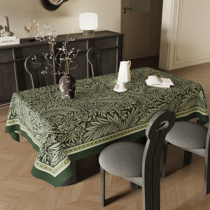 HOUGOUXIANG | Waterproof Heat Resistant Retro Style Tablecloth