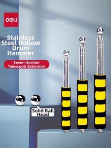 deli | Hollow Detection Hammer for Home Inspection