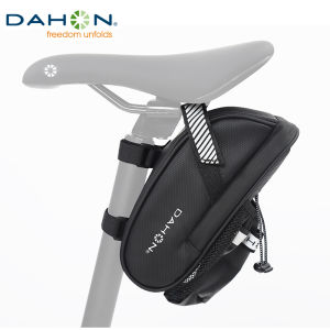 DAHON Bicycle Tail Bag Mountain Bike Folding Road Bike Riding Saddle Bag Equipment Universal Bike Tail Bag for All Types of Bikes