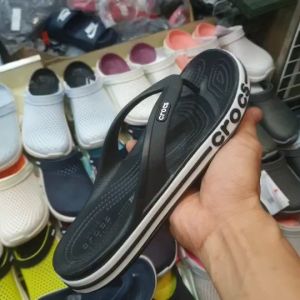 Crocs Bayaband Flip รองเท้าสีชมพู สวยทันสมัย ใส่สบาย สำหรับผู้หญิง M4-M7 100% จัดส่งไว 1-3 วัน