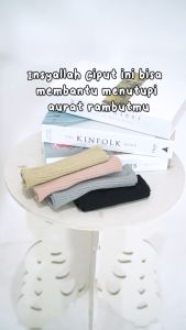 Ciput Yasmin ciput rajut salur premium polos nyaman dan anti pusing