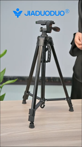 360° Rotation Multifunction Tripod - Extendable Portable Stable Lightweight Phone/ Camera Tripod Kaki Tiga for Live Streaming Travel Vlog