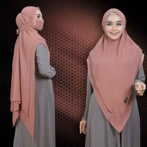 TERBARU Hijab Syari Kepala Non-Pet Antem Kode NIZAM Bahan Ceruty Babydoll Premium By Ory AjeZas Coll