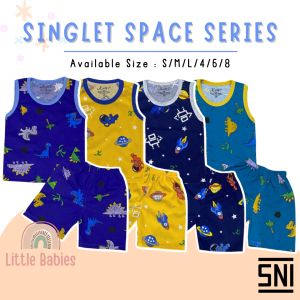 Setelan Baju Anak Cowok 1-8 Tahun \"Full Print Series\" / Setelan Baju Anak