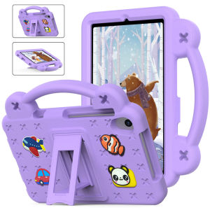 For Lenovo Tab M8 1/2/3/4‑Gen Tablet Kids EVA Protective Case With Handle Stand Shockproof Anti-Drop Children Tablet Cover