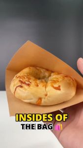 [50 PCS] Sandwich Donut Bread Greaseproof Bag