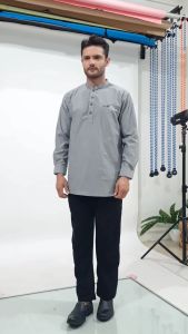 Baju Koko Pria Dewasa Lengan Panjang Kemko Songket Series