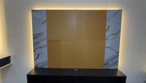 【Mr 99 Furniture】 6ft TV Wall Cabinet TVW-717🔥FREE INSTALLATION🔥 6 kaki Kabinet TV gantung/Backlight/Lampu