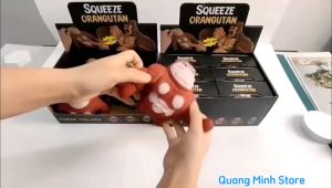 [KGB]Đồ chơi hình khỉ Gorilla tập bóp giảm căng thẳng tức giận tập kéo xả stress mệt mỏi