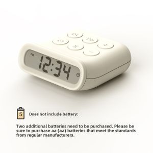 MUID | Dual-Function Silent Digital Clock for Students