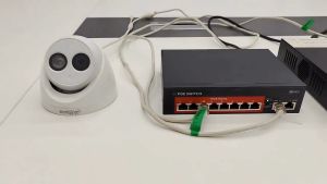 52V AI POE Switch Network Port 250m Extend 802.3 AF/AT 90W 120W External power supply for Camera / CCTV / wireless AP