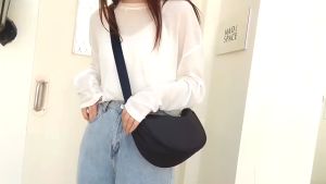 USAMS Korean Casual Waterproof Dumpling Shoulder Sling bag for Woman on sale Girls Gift trip #2069