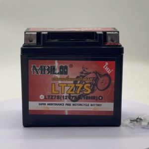 แบตเตอรี่มอเตอร์ไซค์ MBLL LTZ7S 12V 7 แอมป์ สินค้ามีรับประกัน ราคาต่อ10ก้อน