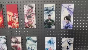 哪吒票根动漫冰箱贴亚克力定制文创卡通磁吸DIY挂件立牌装饰ins