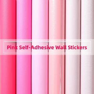 KEERMAN | Self-Adhesive Waterproof Wall Sticker Macaron Pink