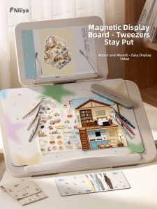 NILIYA | Magnetic Organizer Storage Board For Tweezers Anti-drop Decorative