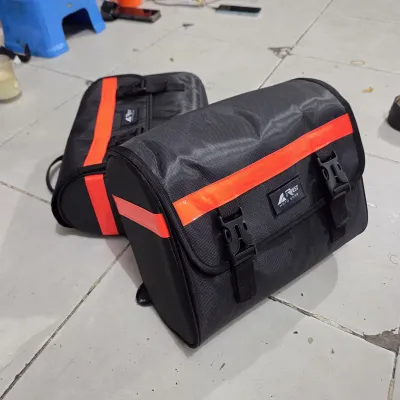Tas Samping Motor Side Bag Motor Multifungsi Bahan Waterproof