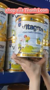 (HSD T10-2027) (Mẫu Mới) Sữa Bột VitaDairy Giúp Tăng Chiều Cao Vita Grow 1+ 900g.