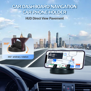 Car Dashboard Navigation Car Phone Holder Adaptive Spring Phone Holder Car Phone Holder 360 ° Rotating Mobile Phone Holder Desk Dashboard Sticking Mobile Phone Holder Universal Car Phone Holder