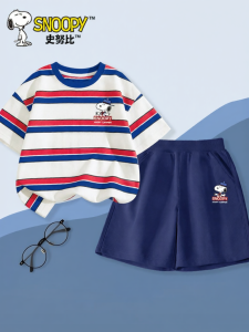 Snoopy | Bộ Đồ Thể Thao Mùa Hè Cotton