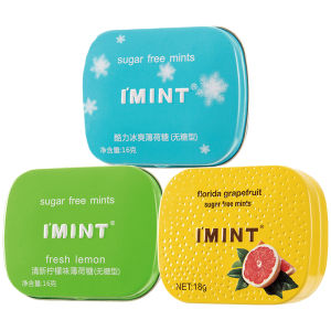 IMINT | Sugar-free Refreshing Breath Mints for Dating 6 Boxes
