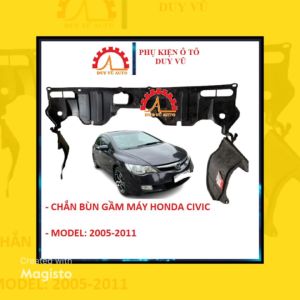 CHẮN BÙN GẦM MÁY HONDA CIVIC ĐỜI 2005 2006 2007 2008 2009 2010 2011