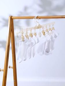 Gantungan Pakaian Bayi 8-in-1 - Menghemat Ruang dan Menjaga Pakaian Tetap Teratur