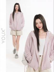 YOUXIANG | Áo Khoác Chống Nắng Mỏng Phong Cách Thường Ngày