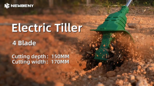 Electric Tiller Cultivator 1800W Cordless Tiller Garden Portable Grass Trimmer Soil Turning Power Tool for Makita Battery Pin