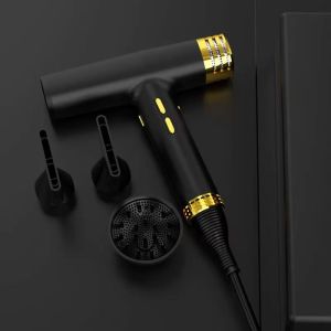 Máy Sấy Tóc Chuyên Nghiệp 2000W Tốc Độ Cao 110000 Vòng/phút Nhẹ Làm Khô Nhanh Ion Âm Kèm Chụp Khuếch Tán Và Điều Chỉnh Nhiệt Độ