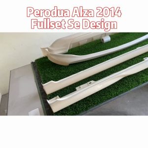 PERODUA ALZA 2014-2018 FACELIFT SE STYLE FULLSET SKIRTING(FRONT SKIRT SIDE SKIRT REAR SKIRT)PU GETAH/FIBER BODYKIT Perodua Alza Body Kit Body Kit For 2013 Nissan Altima - Lazada