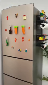 ที่ปิดถุงอาหาร ที่ปิดปากถุง คลิปซีลถุงพลาสติก ที่ปิดปากถุงขนม คลิปปิดปากถุงขนม ที่ปิดปากถุงสไตล์เกาหลีรูปดอกทิวลิป และแครอท 1 ชุด 5 ชิ้น