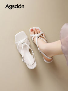Agsdon | Summer Elegant French Style Sandals Thin Heels