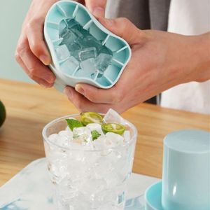 [Warm Homie] Cylinder Silicone Ice Cube Mold Large Capacity Ice Cube Maker Ice Cube Tray Bar Accessories Bartending Tools