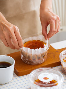 Non-Folding Basque Oil Paper Baking Dessert Cutting Block Oil Proof Pad Paper for Cake Serving And Baking Kitchen Utensils