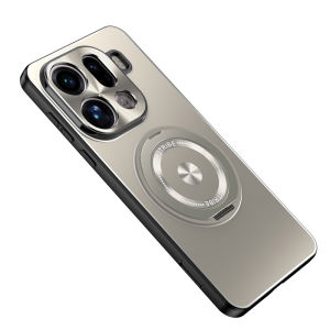 Suitable for OPPO Find X9 Pro 5G OPPO Find X9Pro FindX9 Pro 5G OPPO FindX9Pro Find X9 5G Metal Back Bracket Phone Case High-end Frosted Case cover Anti-fingerprint All-inclusive Protective Shell Shockproof Casing Cover