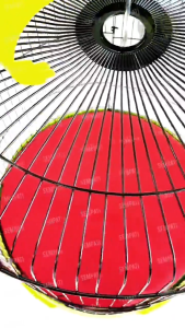 SEMPATI GROSIR Karpet Sangkar Kandang Burung Murai D42 Isi 10 Pcs Alas Lantai Dasar Tebok Bawah Sangkar Bulat Tatakan Kotoran Burung Murai Batu