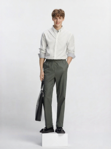 Semir | Comfortable Solid Color Straight Casual Pants for Men